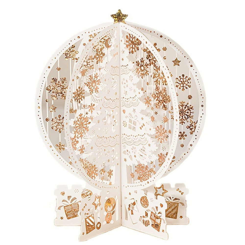 FestivaTree | Elegant 3D Pop-Up Holiday Card with Stunning Tree Display 2