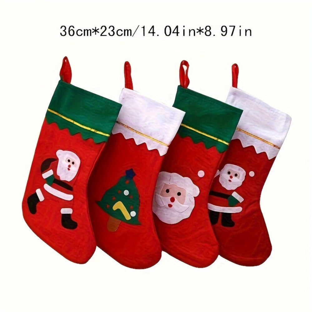 Festiva | Elegant Freestanding Christmas Stocking Holder for Mantle Display 3