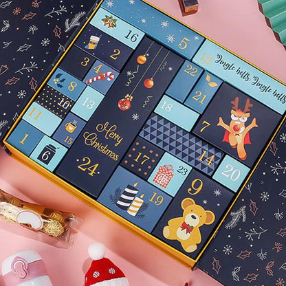 FestiveCraft | Creative Handmade Advent Calendar with 24 Fillable Boxes 1