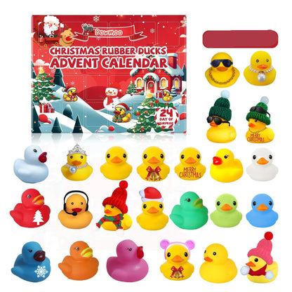 FestiveDucky | Joyful Unique Rubber Duck Advent Calendar for Kids 0
