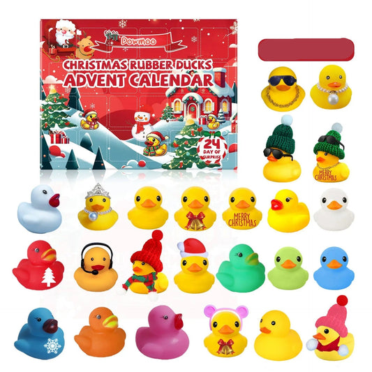 FestiveDucky | Joyful Unique Rubber Duck Advent Calendar for Kids 0