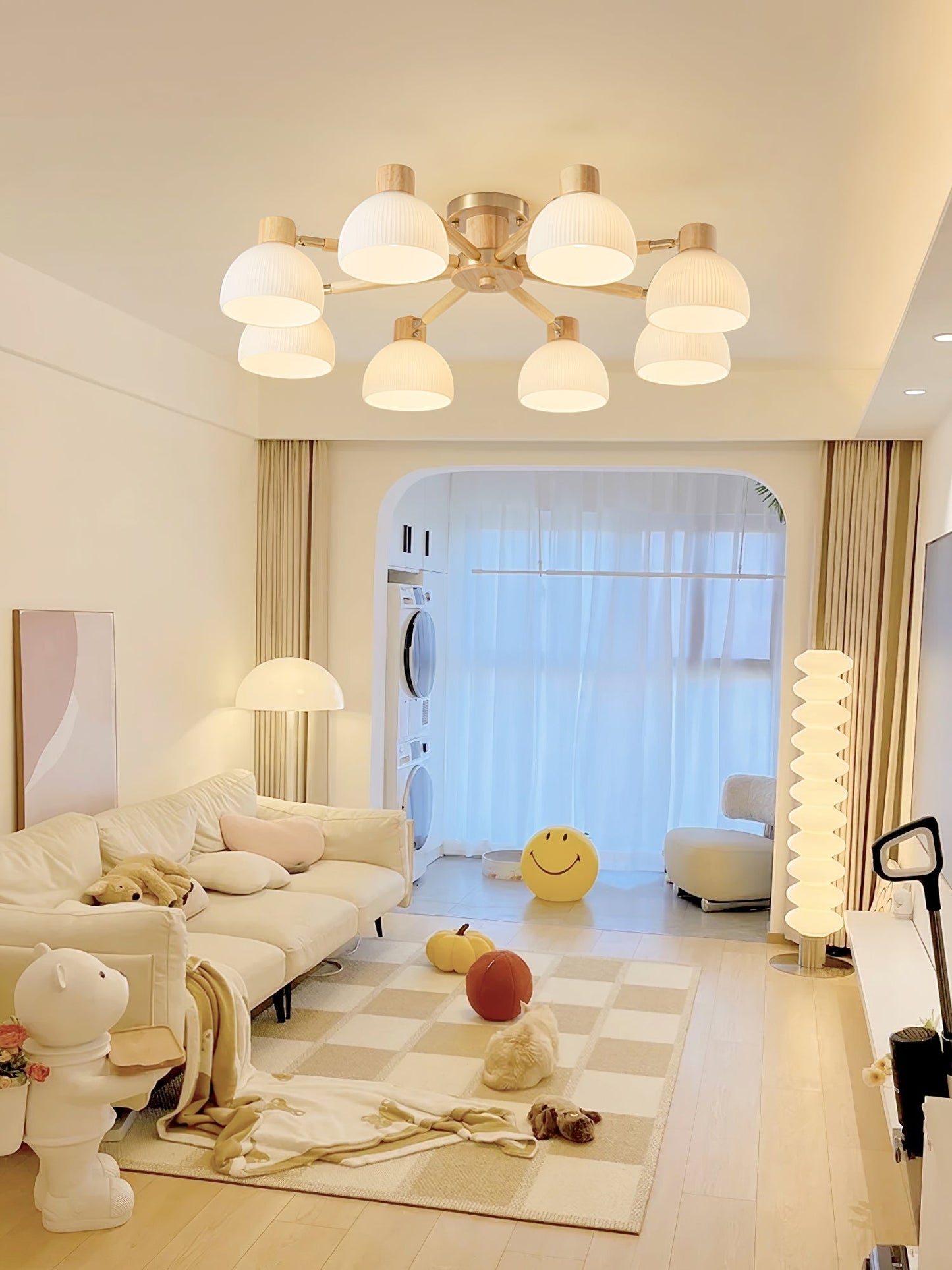 IgniteFlare - F fixture de techo de estilo industrial