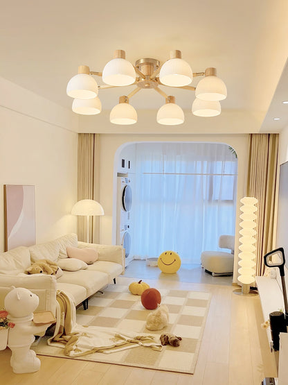 IgniteFlare - F fixture de techo de estilo industrial