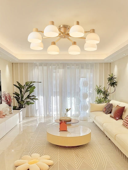 IgniteFlare - F fixture de techo de estilo industrial