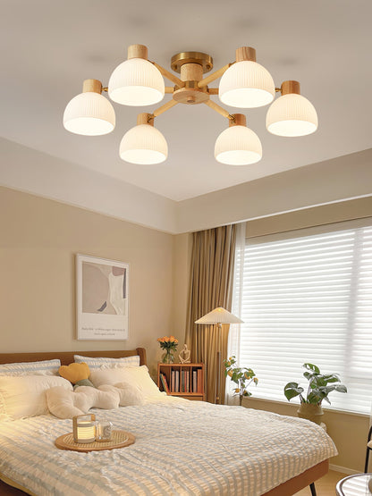 IgniteFlare - F fixture de techo de estilo industrial