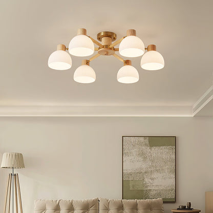 IgniteFlare - F fixture de techo de estilo industrial