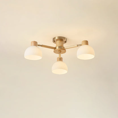 IgniteFlare - F fixture de techo de estilo industrial