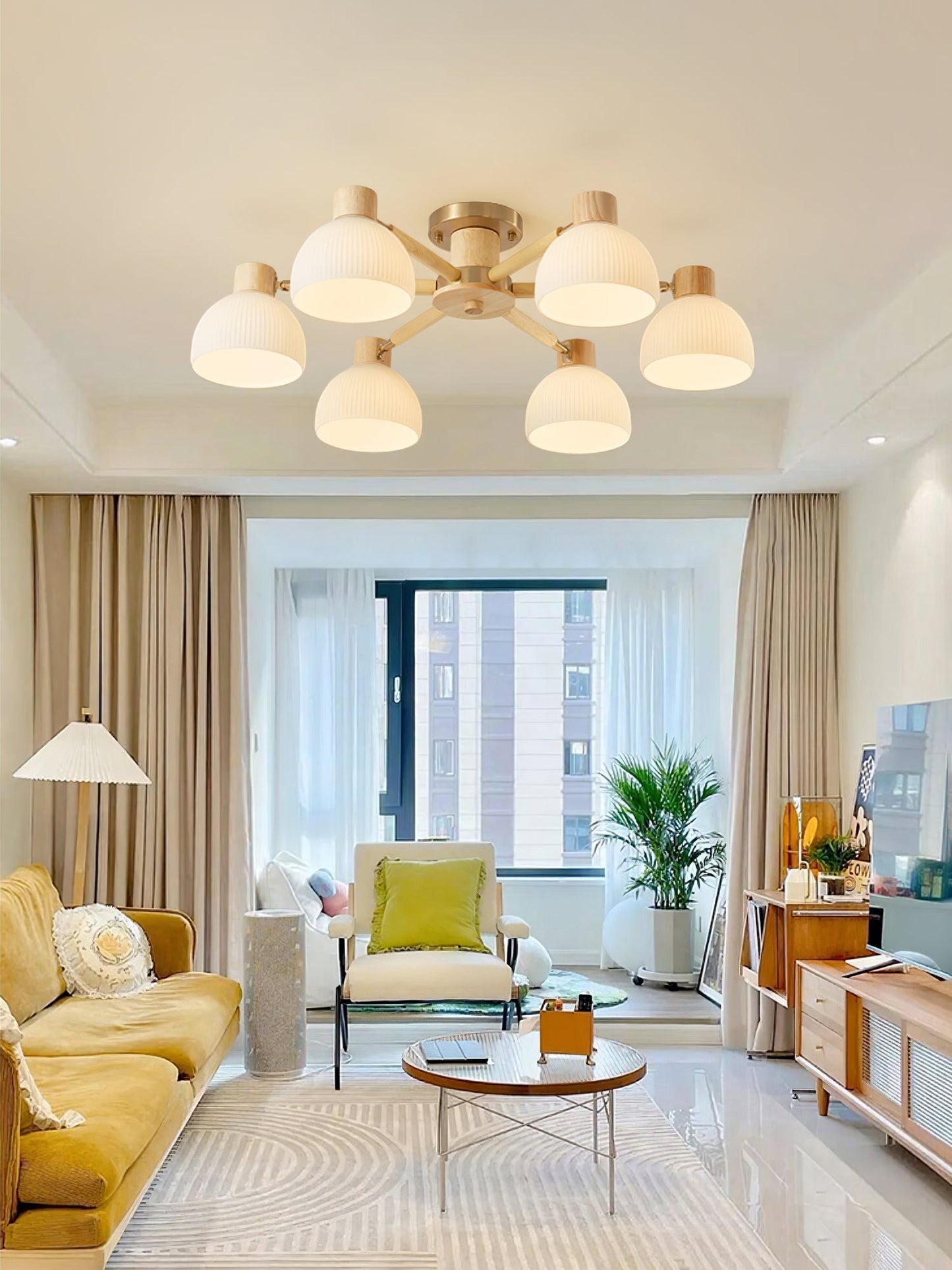 IgniteFlare - F fixture de techo de estilo industrial