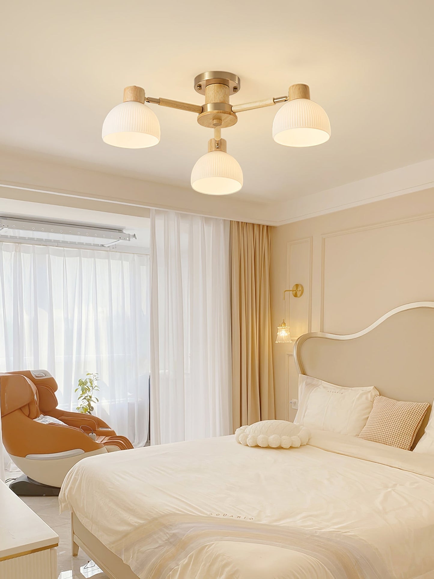 IgniteFlare - F fixture de techo de estilo industrial