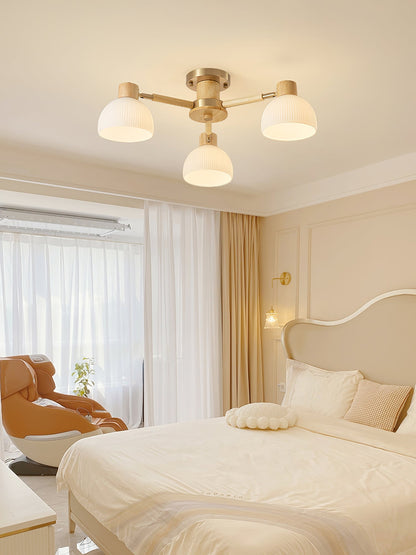 IgniteFlare - F fixture de techo de estilo industrial