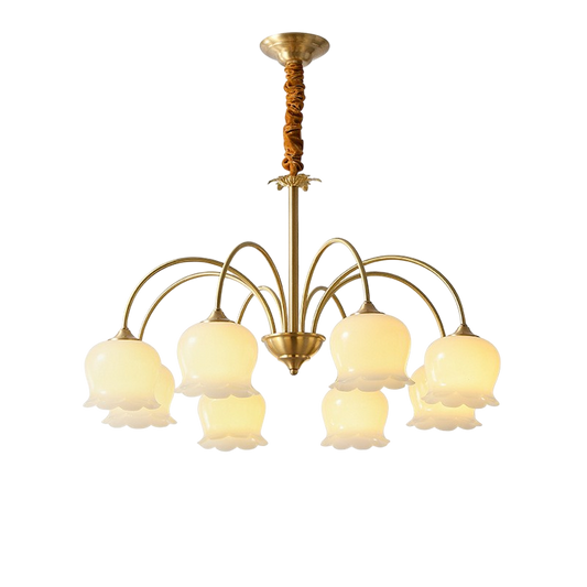 French copper chandelier 0