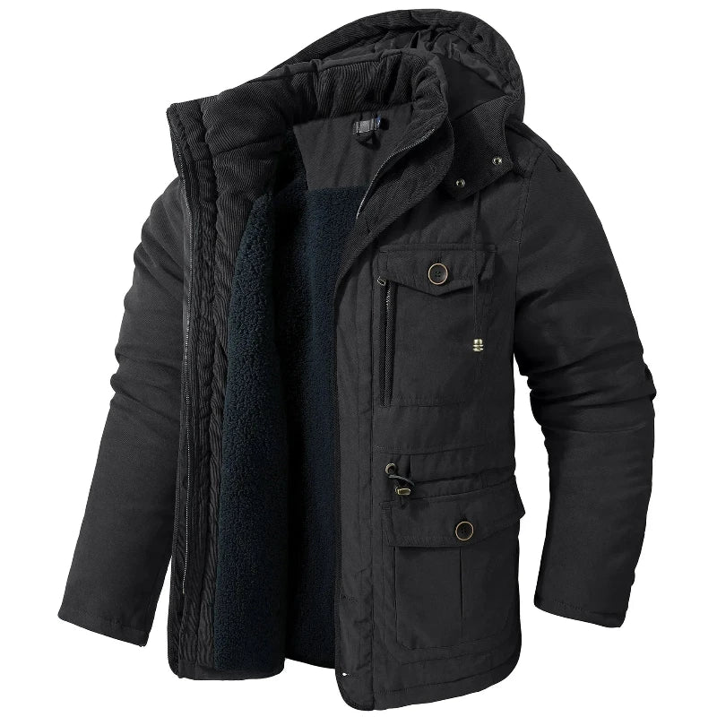FrostGuard | Stylish Weatherproof Mens Winter Jacket for Cold Conditions 4