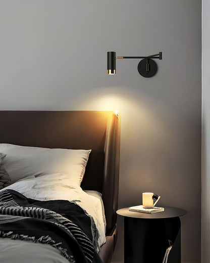 FlexiLume – Lámpara de pared con brazo ajustable para una iluminación versátil
