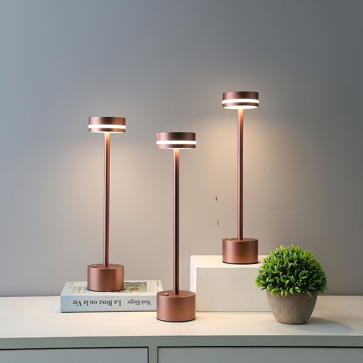 FunRadiance - LED Table Lamp with Vibrant Design and Warm Glow