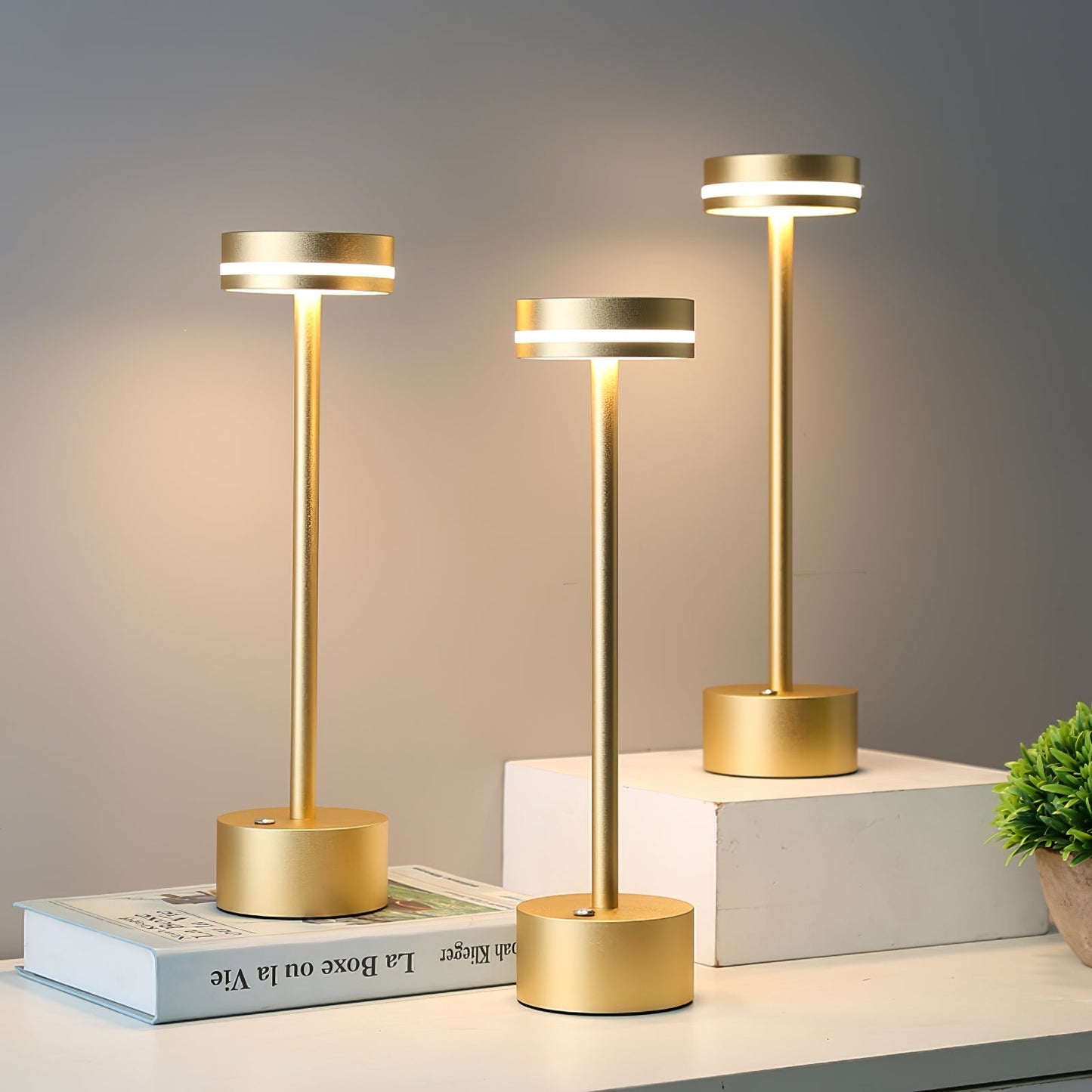 FunRadiance - LED Table Lamp with Vibrant Design and Warm Glow