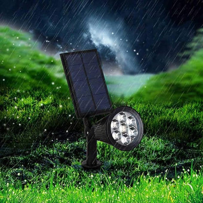 Variant image for Solar Powered Garden Spotlight - 9 Color LED Solar Spike Lights for Outdoor Security-4