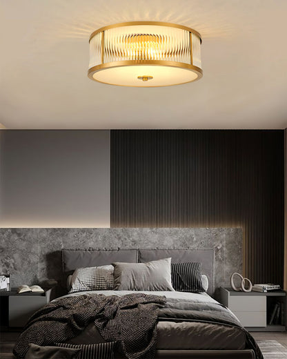 GenevaAura - Loftlampe med klassisk charme og indbydende lysfordeling