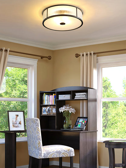 GenevaAura - Loftlampe med klassisk charme og indbydende lysfordeling