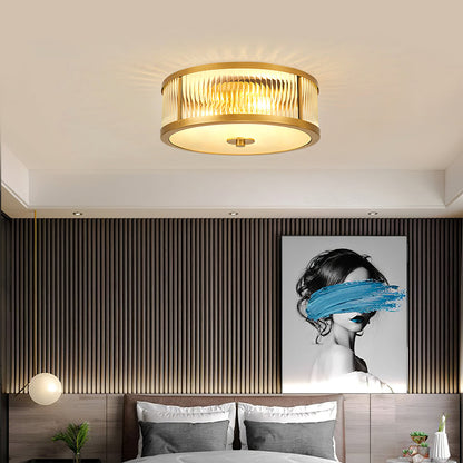 GenevaAura - Loftlampe med klassisk charme og indbydende lysfordeling