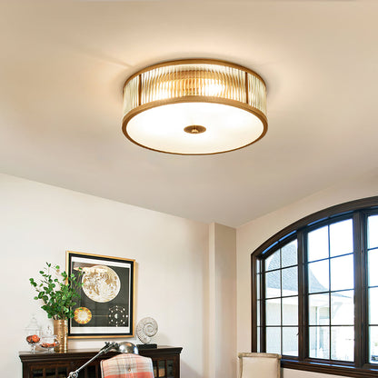 GenevaAura - Loftlampe med klassisk charme og indbydende lysfordeling