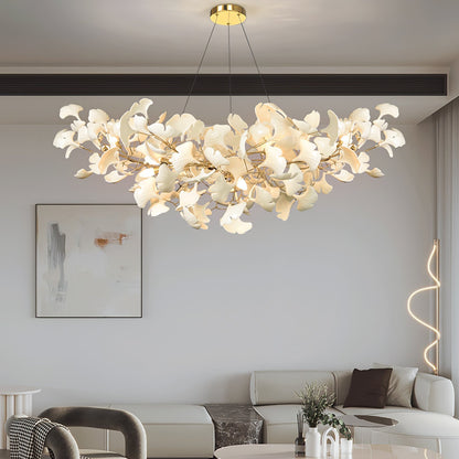 Gingko chandelier 2
