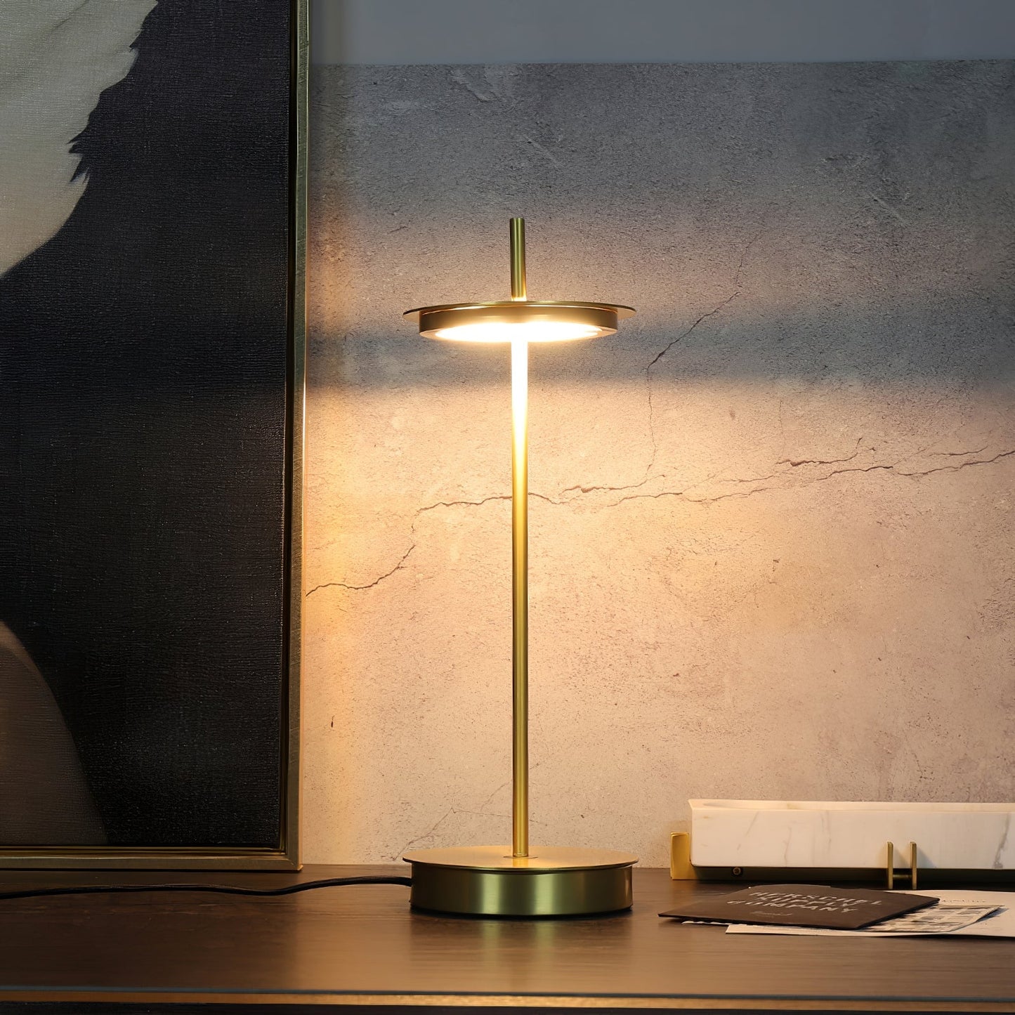 IntimaLuxe - Table Lamp with Soft Charm and Warm, Inviting Light