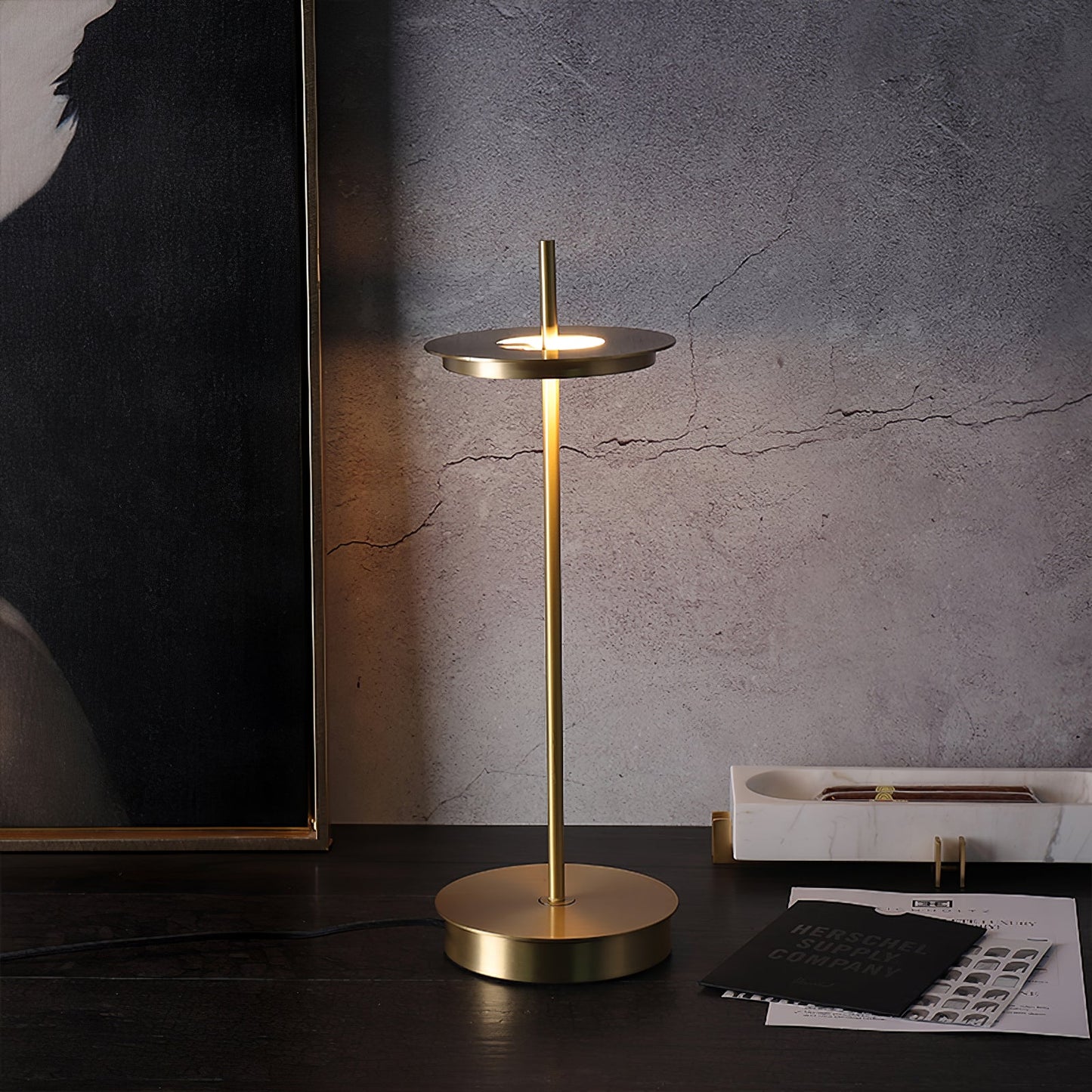 IntimaLuxe - Table Lamp with Soft Charm and Warm, Inviting Light