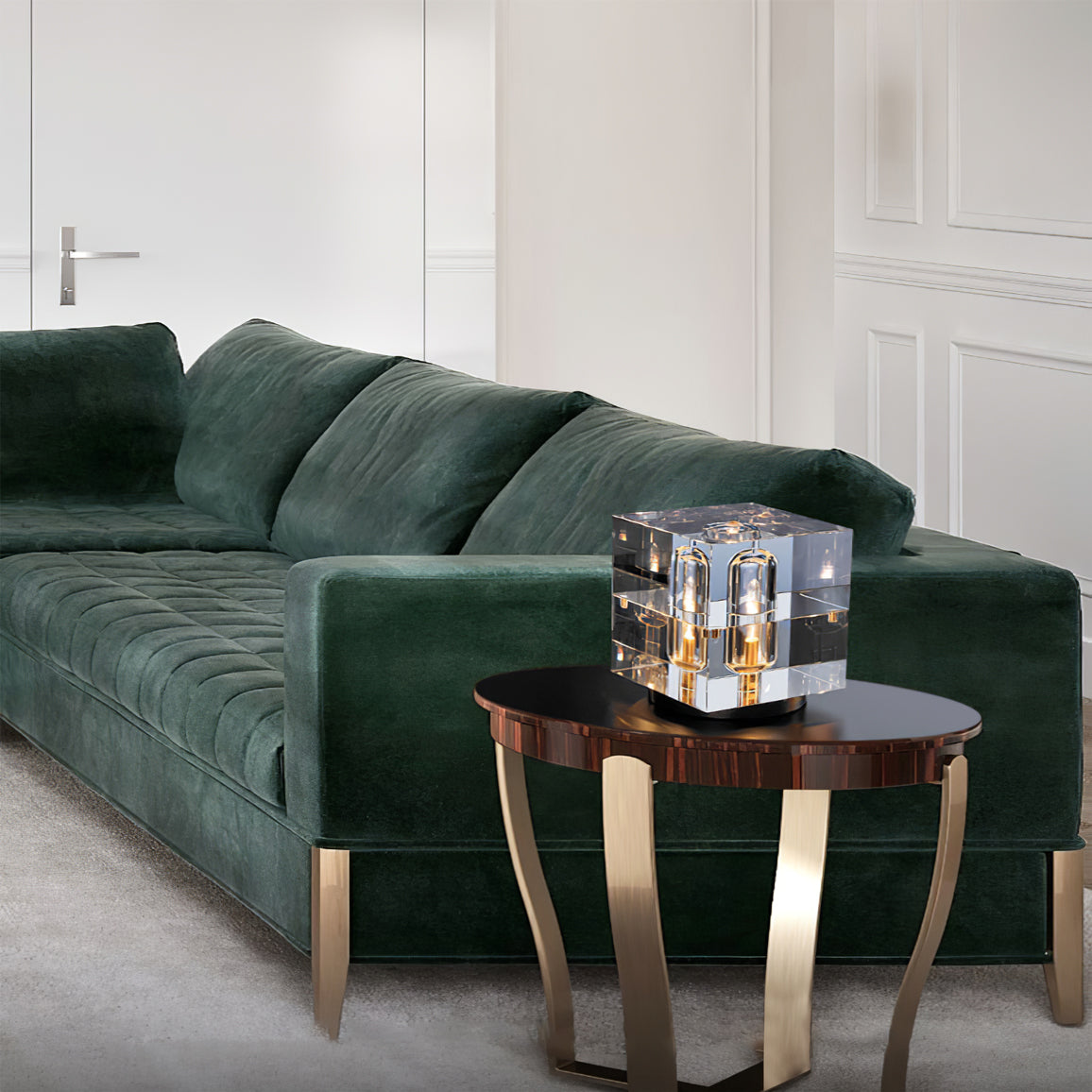 GlaconShine - Lampe de Bureau Sophistiquée