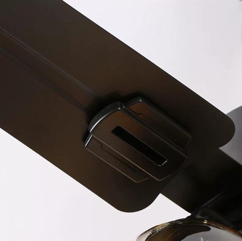 SpinAura - Ventilador de Techo de Vidrio Estiloso