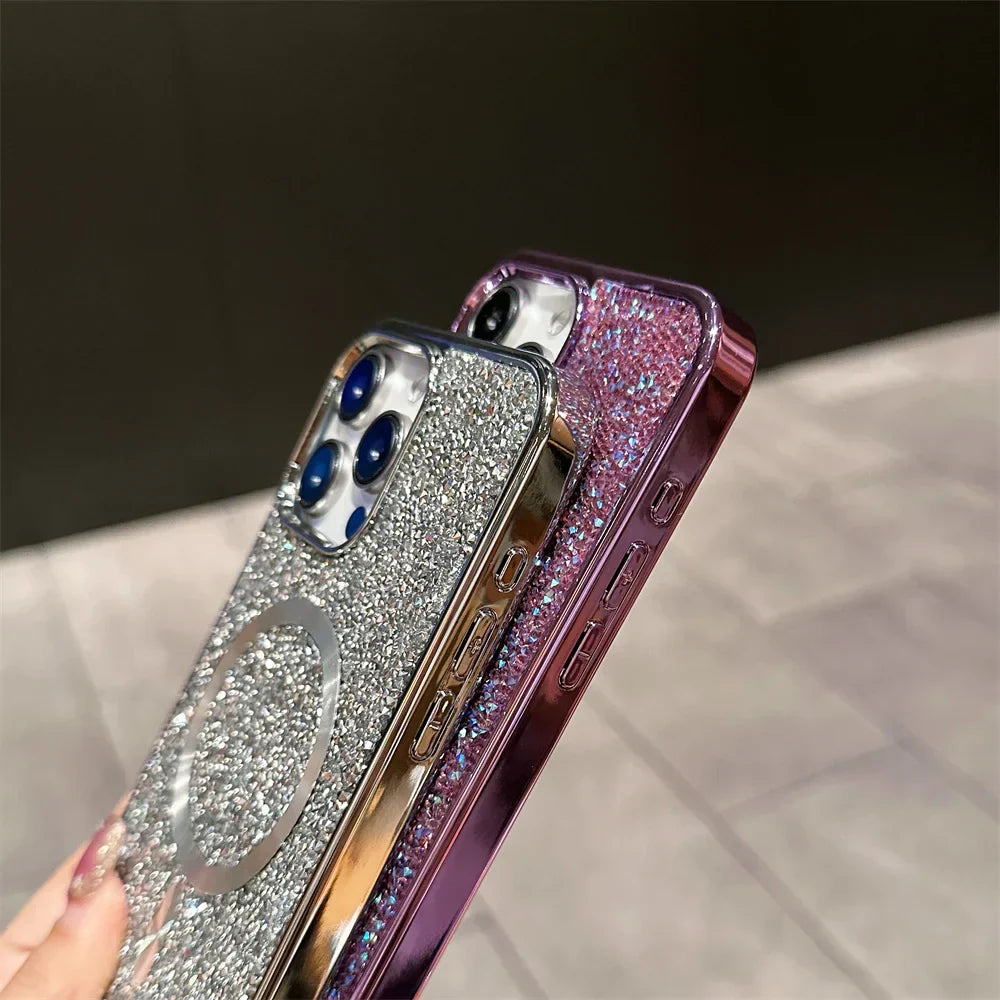 GlimmerGuard | Stylish Sparkling Magnetic iPhone Case 2
