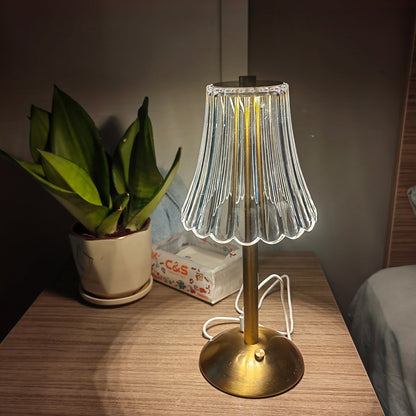 RadiantGold – Elegant Portable Table Lamp