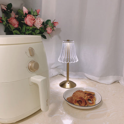 RadiantGold – Elegant Portable Table Lamp