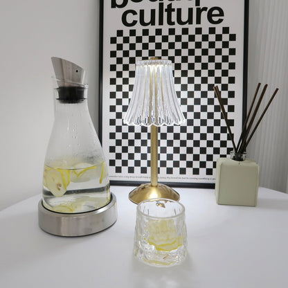 RadiantGold – Elegant Portable Table Lamp