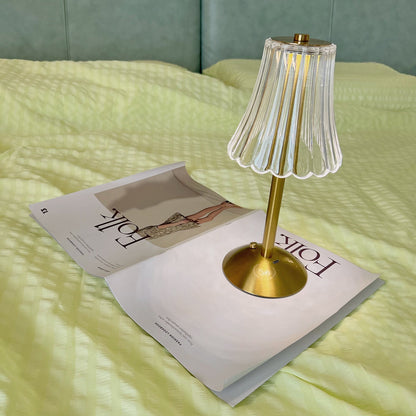 RadiantGold – Elegant Portable Table Lamp
