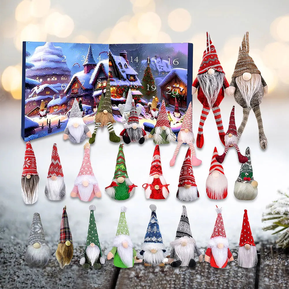 GnomeMagic | Enchanting Plush Christmas Advent Calendar for Kids 2025 4