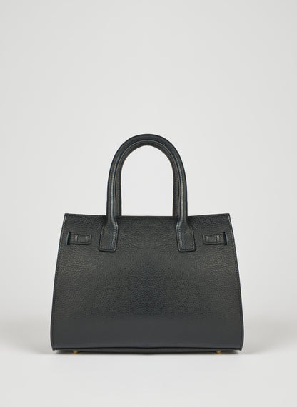 Grace Bag in Black Togo Leather 3