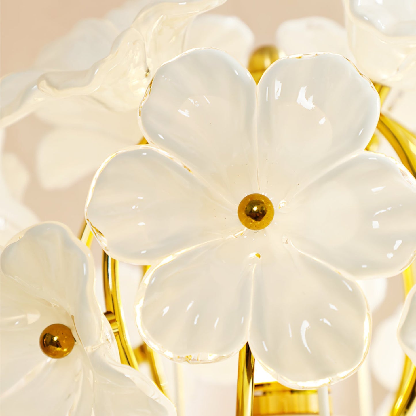 LuxeBloom - Floral Accent Lampe