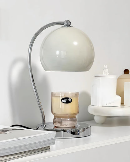 FlameGlow - Lámpara de Mesa con Luz Similar a una Vela y Acabado Elegante