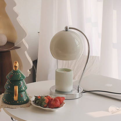 FlameGlow - Lámpara de Mesa con Luz Similar a una Vela y Acabado Elegante