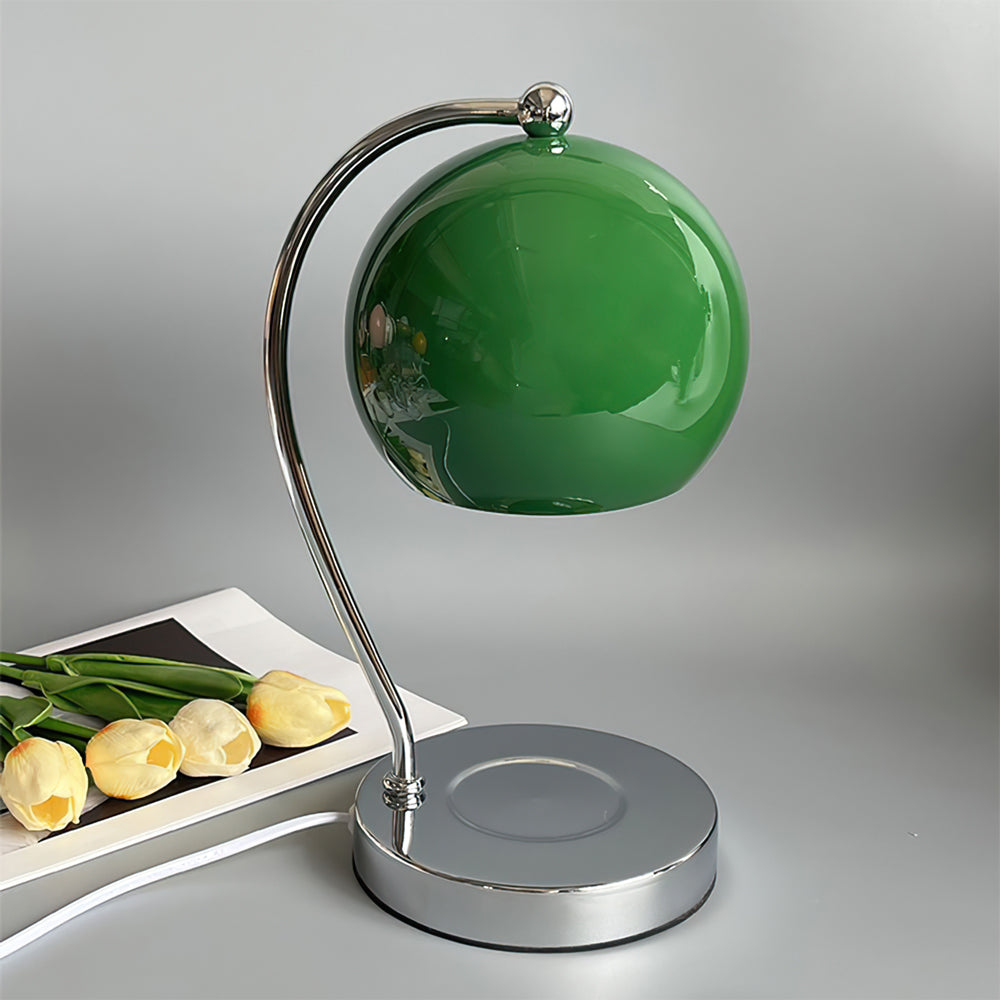 FlameGlow - Lámpara de Mesa con Luz Similar a una Vela y Acabado Elegante