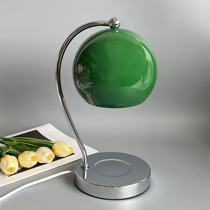 FlameGlow - Lámpara de Mesa con Luz Similar a una Vela y Acabado Elegante