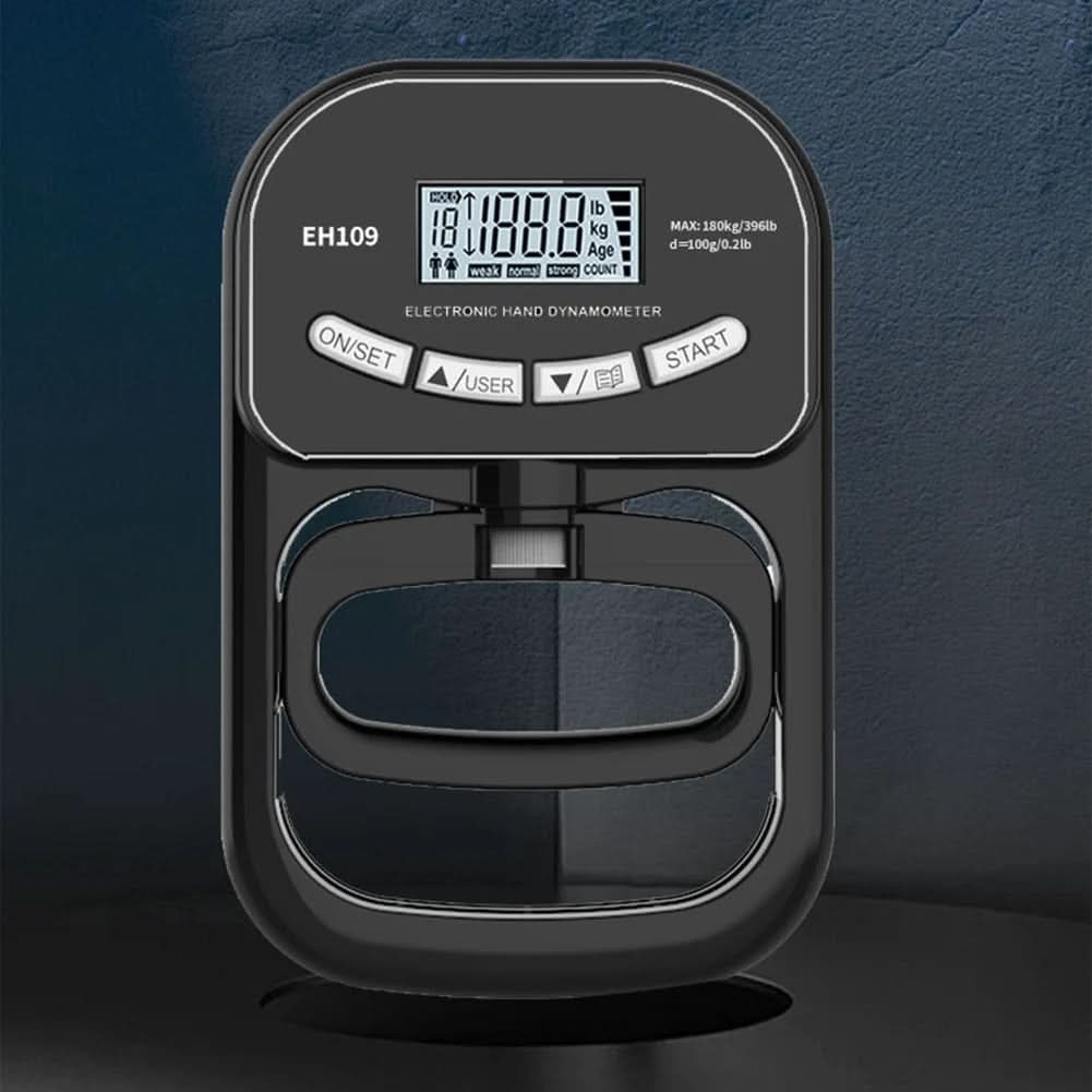 Gripmaster Digital – Precision hand-held measuring device for measuring grip force up to 120 kg 4