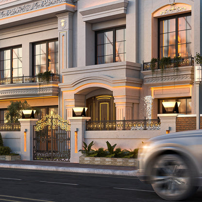 EcoBeam – Lampada da Parete Solare LED Impermeabile