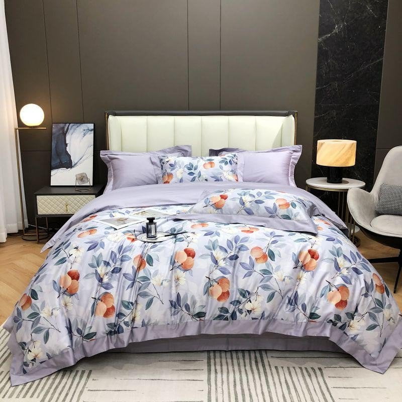 LavenderLuxe - Egyptian Cotton Bedding Set