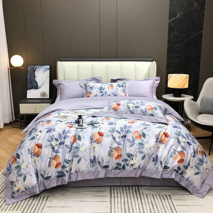 LavenderLuxe - Egyptian Cotton Bedding Set