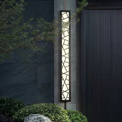 Luxely Modern Waterproof Outdoor Wall Light with LED Technology and Elegant Design-5