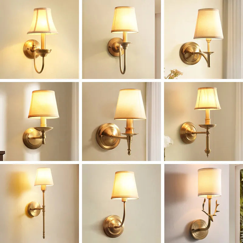 WarmCopper – Sleek Copper Wall Lamp with Soft Light