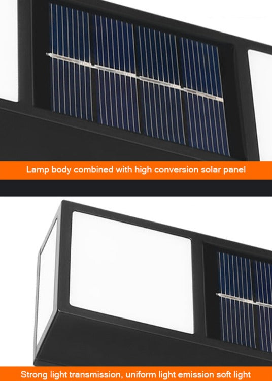 SunFence - Efficient Solar Garden Lamp