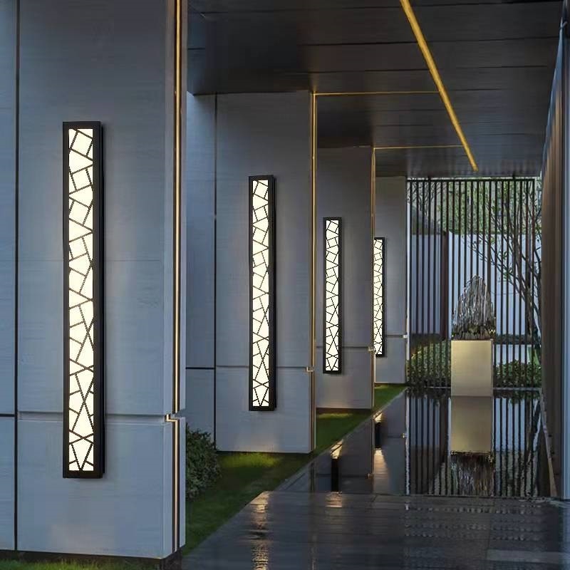 Luxely Modern Waterproof Outdoor Wall Light with LED Technology and Elegant Design-3