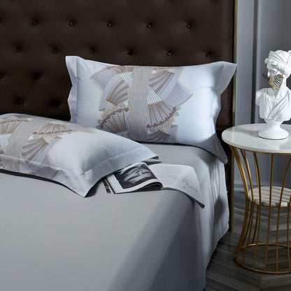 SilverMist - Egyptian Cotton Bed Linen Set